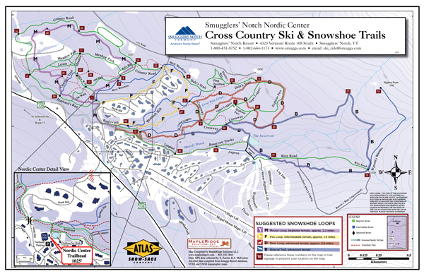 Nordic Trail Map